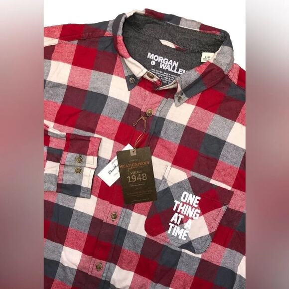 Morgan Wallen One Thing At A Time Official River Flannel, New with Tag MSRP $150 - Picture 3 of 7